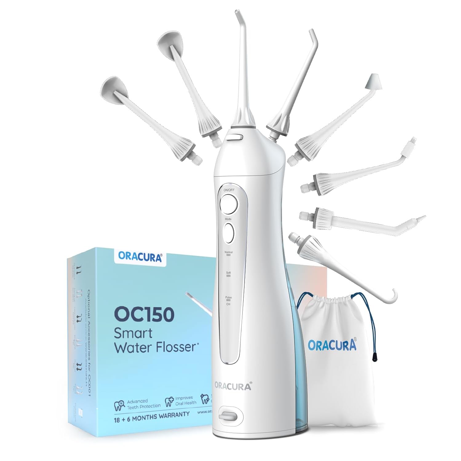 ORACURA ORACURA OC150 Dental PRO Smart Water Flosser