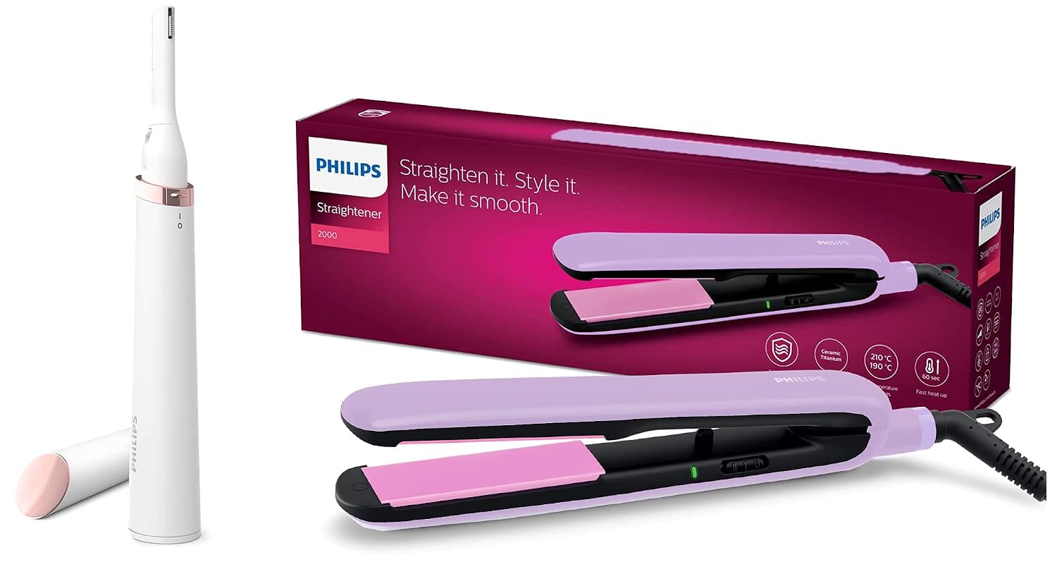 Philips Philips BHS393/00 Hair Straightener with SilkProtect Technology