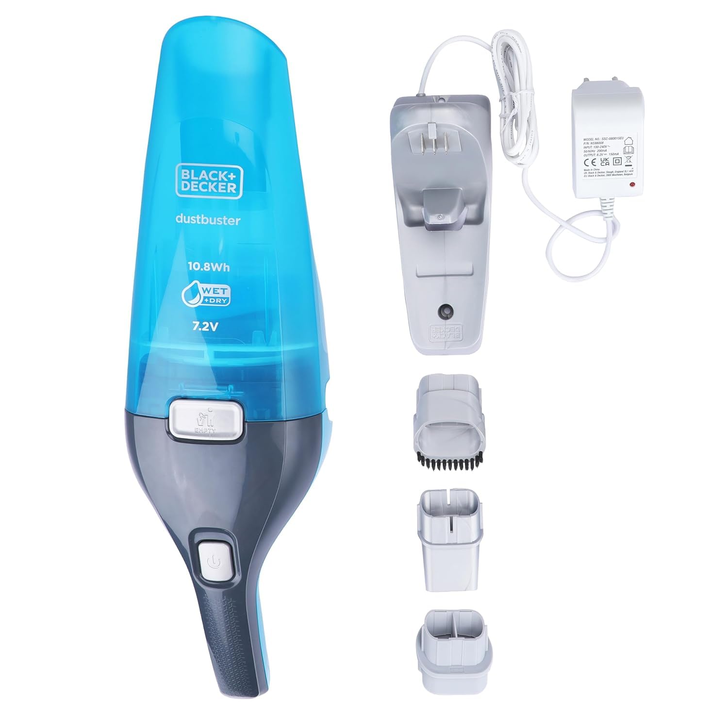 BLACK+DECKER BLACK+DECKER WDC215WA-QW Cordless Wet & Dry Dustbuster Handheld Vacuum