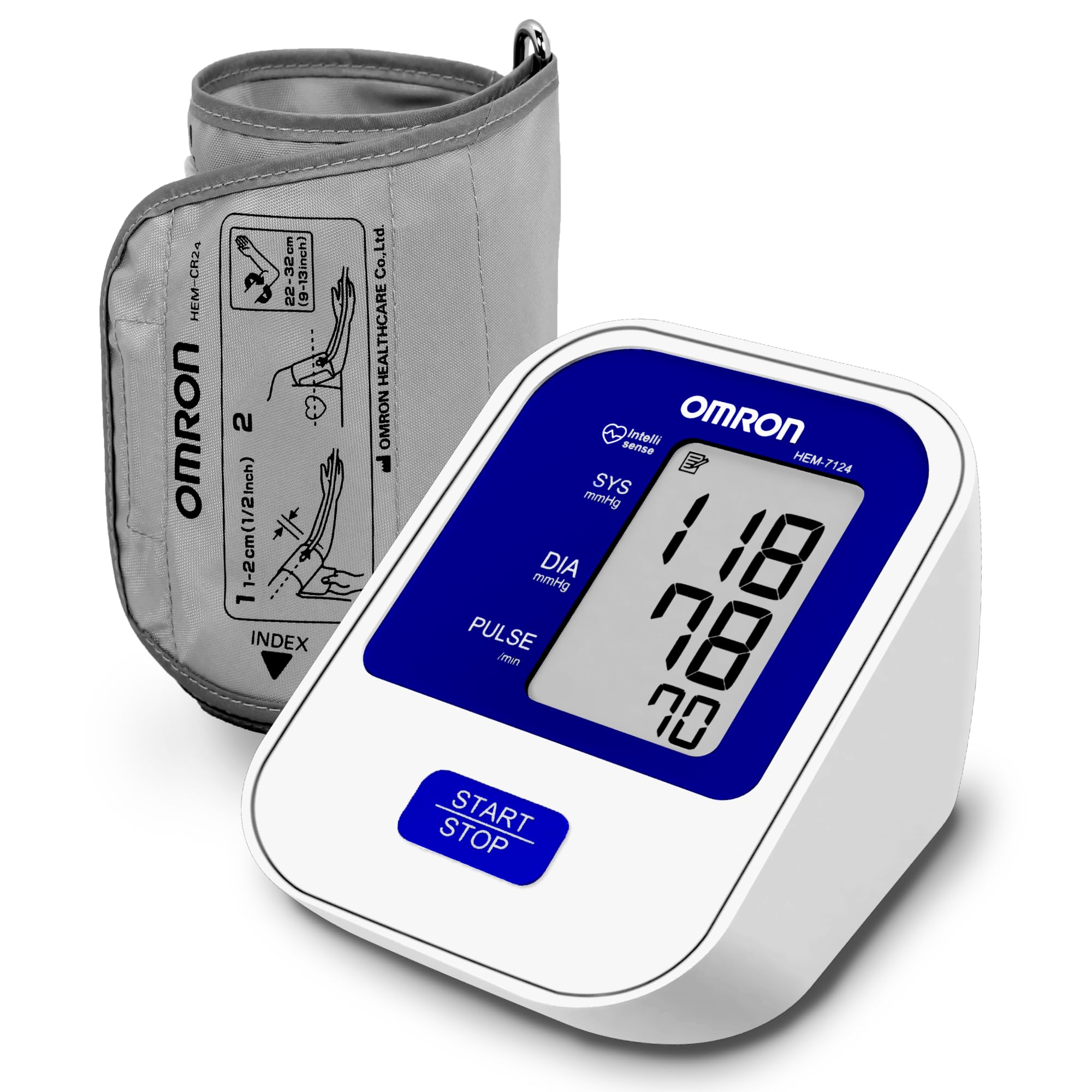 Omron Omron HEM 7124 Fully Automatic Digital Blood Pressure Monitor