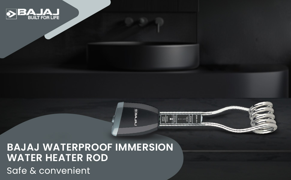 Bajaj Bajaj 1500W Waterproof Immersion Rod Water Heater
