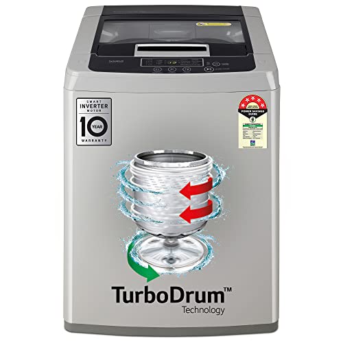 LG LG T70SKSF1Z 7 kg 5 Star Inverter TurboDrum Fully Automatic Top Load Washing Machine