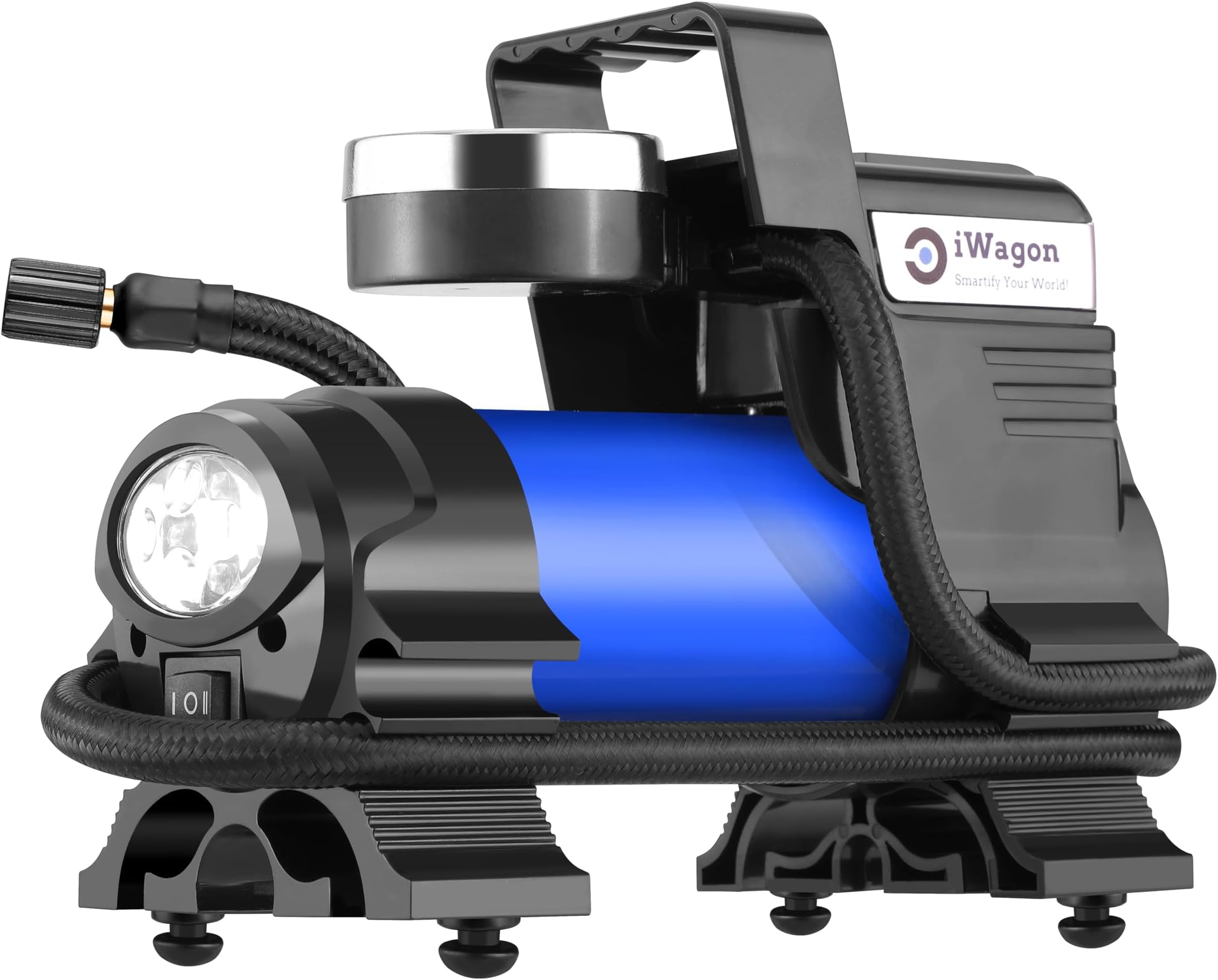 Bergmann Bergmann Typhoon Heavy Duty Metal Car Tyre Inflator