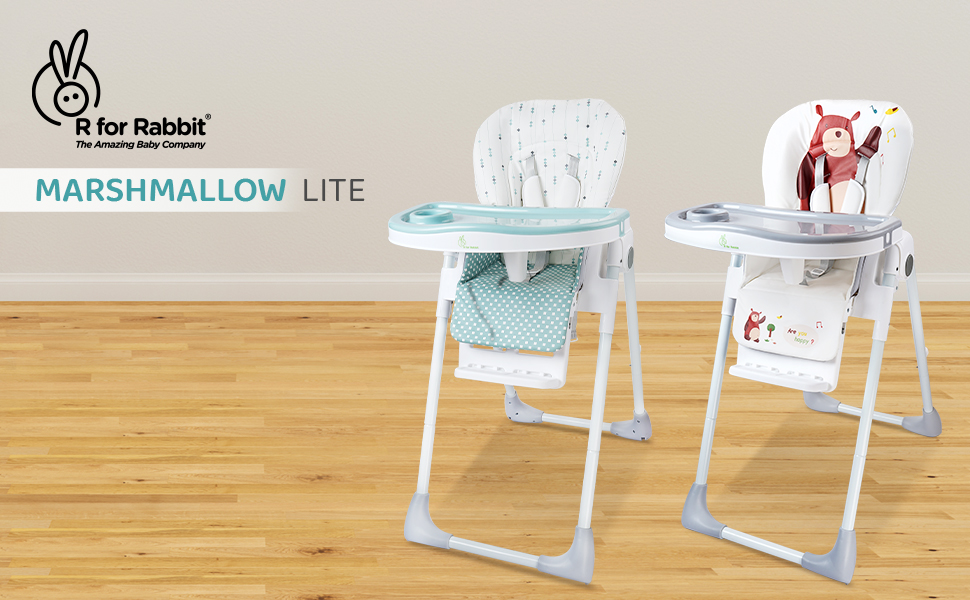 R for Rabbit R for Rabbit Marshmallow Lite Baby Feeding High Chair