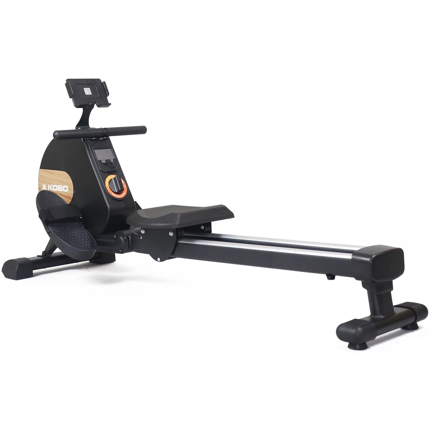 Kobo Kobo Rowing Machine Magnetic with Max User Weight 120 Kg Full Body Home Workout Machine
