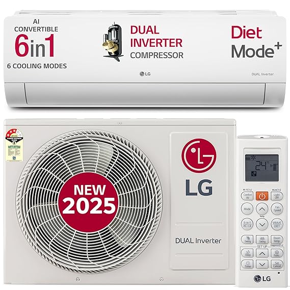LG LG 2 Ton 3 Star DUAL Inverter Split AC (US-Q24ENXE)