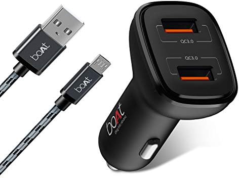 boAt boAt Dual Port QC-PD 30W Fast Car Charger