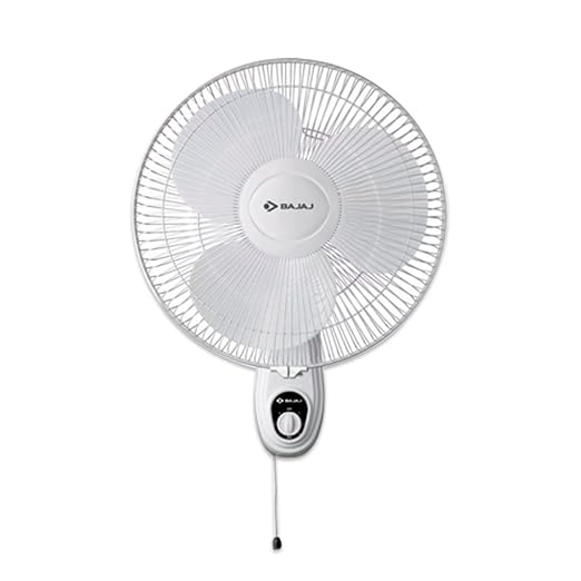 Bajaj Bajaj Esteem 400 mm Wall Mount Fan (White)