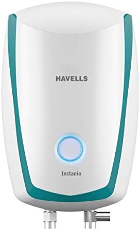 Havells Havells Instanio 3L Instant Water Heater (Geyser), White Blue